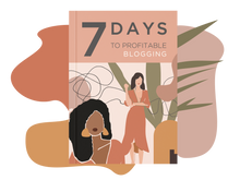 Load image into Gallery viewer, 7 Days to Profitable Blogging Ebook